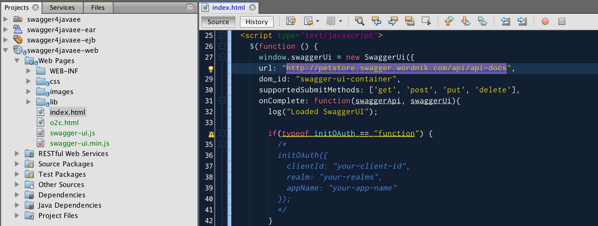 Integrating Swagger Into JAX RS With Java EE 6 Specification